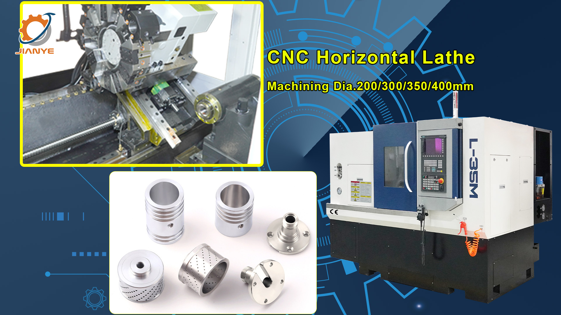 L-35M CNC Horizontal Lathe