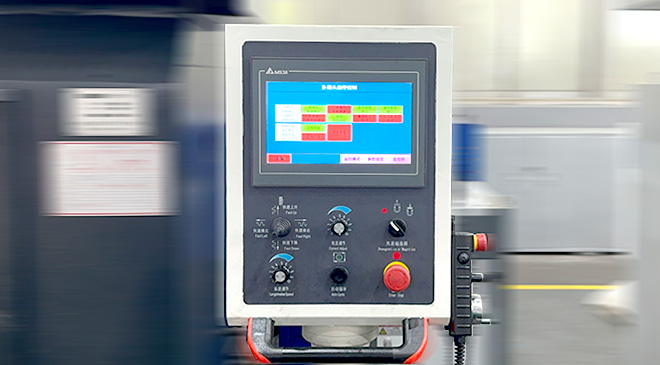 Omron PLC with touch screen