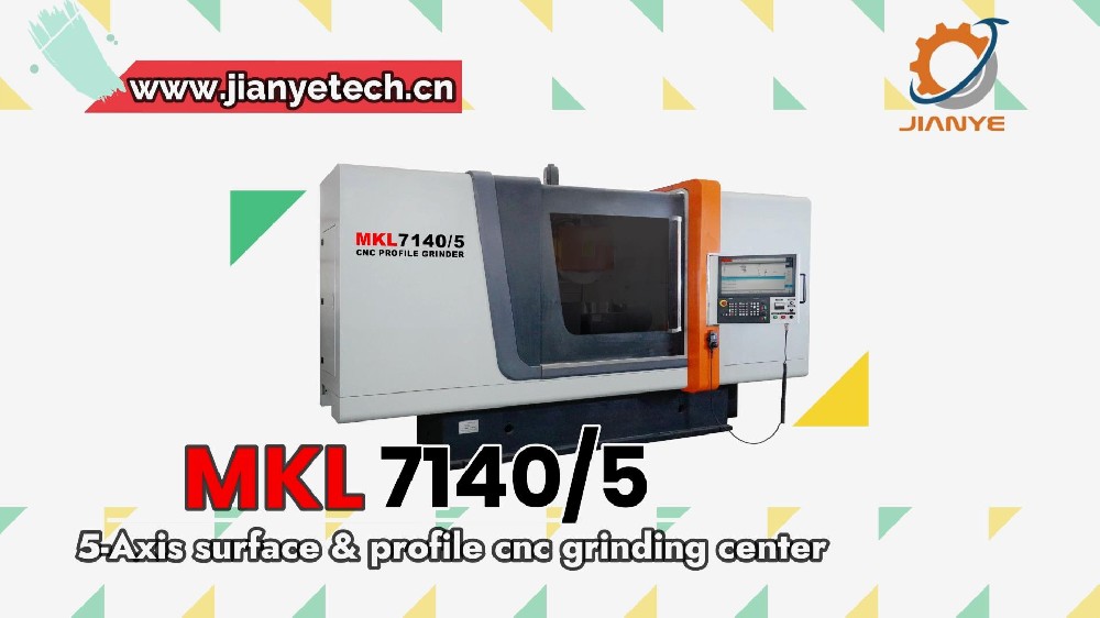 5-Axis CNC profile grinder & surface grinder