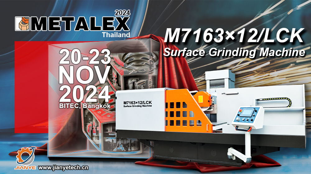 Unleashing Precision and Control: Explore Our PLC Surface Grinder at METALEX 2024 Thailand