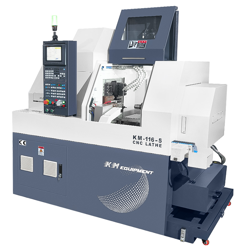 KM-116-5 Swiss Type CNC Lathe