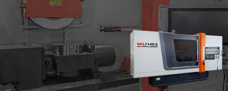 MKL-7140/5  5-axis CNC profile grinder